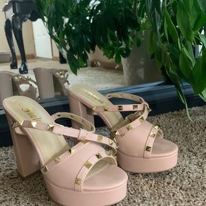 Sweet Pink High Heels